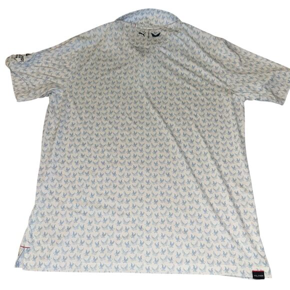 PUMA Polo Shirt Men's L Volition America Eagle Twin Lakes Golf Club - Picture 1 of 14